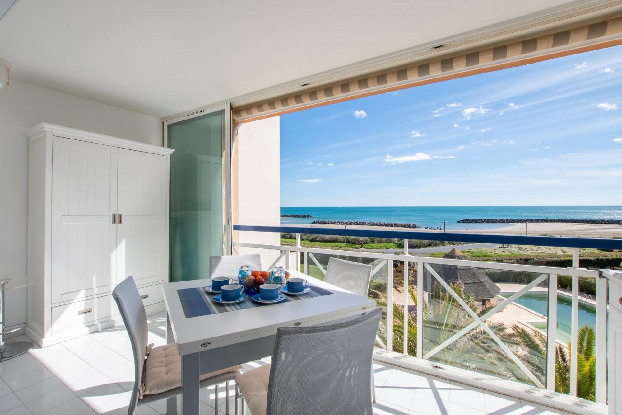 L'Evasion Bleue * Wifi * Bord De Mer * Piscine * آجد المظهر الخارجي الصورة