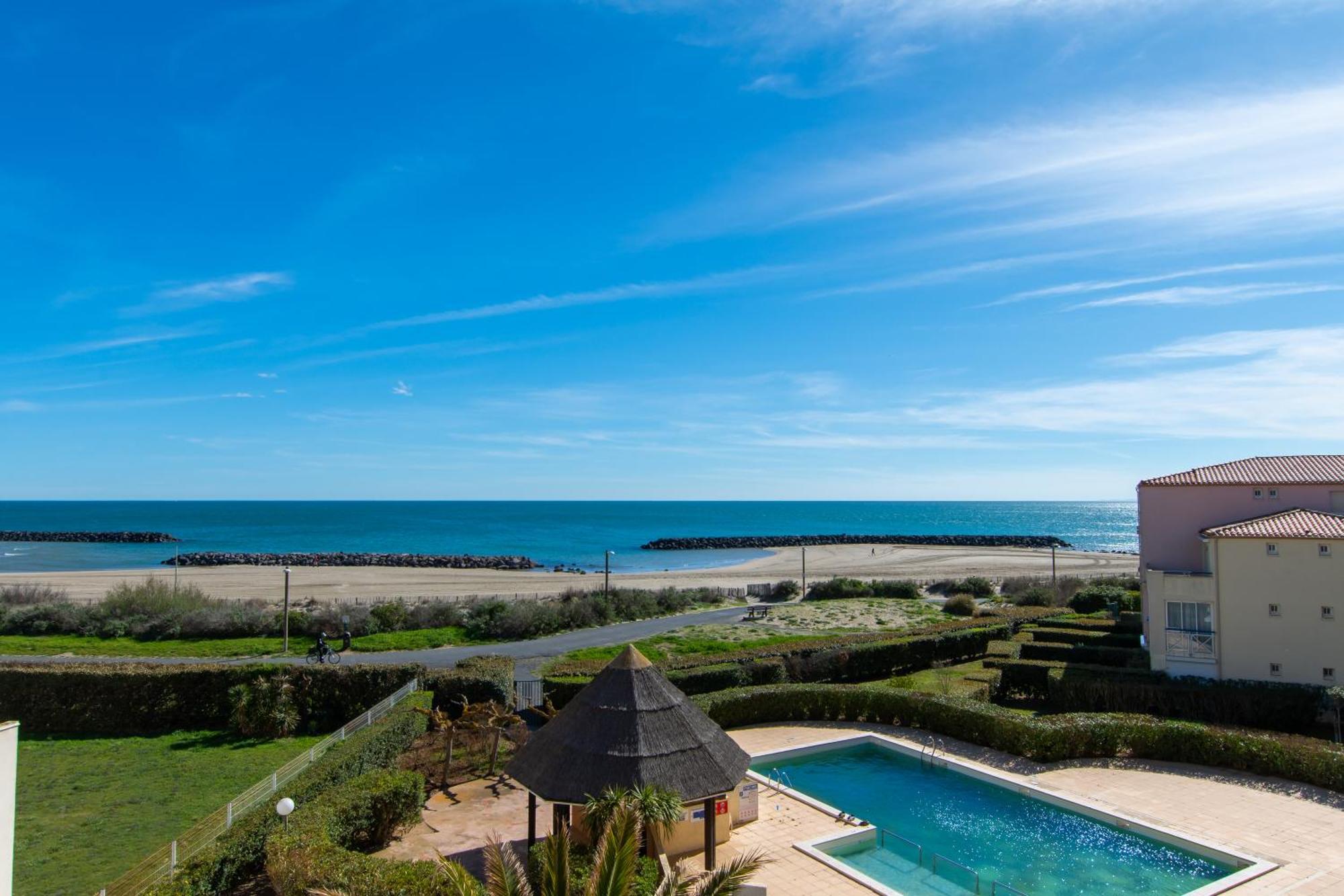 L'Evasion Bleue * Wifi * Bord De Mer * Piscine * آجد المظهر الخارجي الصورة